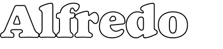 TTF: Alfredo Schriftart