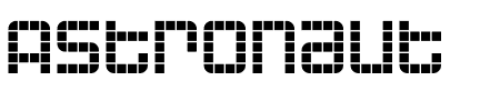 TTF: Astronaut Font