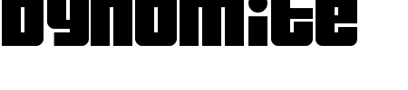 TTF: Dynomite Font