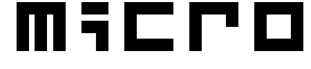 Font Micro: Mehr Infos & Zeichen Übersicht TTF: Micro Font