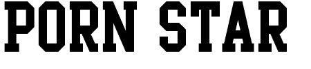 Schriftart Porn Star Academy: Mehr Infos & Zeichen Übersicht TTF: Porn Star Academy Schriftart