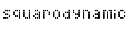 Font Squarodynamic 6: Mehr Infos & Zeichen Übersicht TTF: Squarodynamic 6 Font