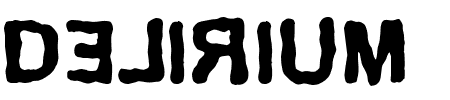 Schriftart Delirium: Mehr Infos & Vorschau Generator TTF: Delirium Schriftart