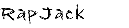 TTF: RapJack Schriftart