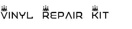 Schriftart Vinyl Repair Kit: Mehr Infos & Vorschau Generator TTF: Vinyl Repair Kit Schriftart