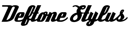 TTF: Deftone Stylus Font