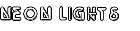 TTF: Neon Lights Font