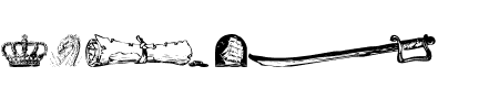 Schriftart Fantasy Clipart 2: Mehr Infos & Zeichen Übersicht TTF: Fantasy Clipart 2 Schriftart