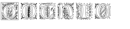 Font Gothic Illuminate: Mehr Infos & Zeichen Übersicht TTF: Gothic Illuminate Font