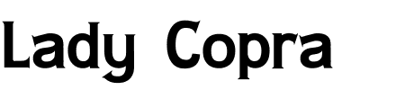 Schrift Lady Copra: Mehr Infos & Zeichen Übersicht TTF: Lady Copra Schrift