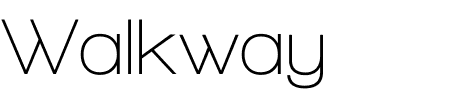 Schriftart Walkway: Mehr Infos & Vorschau Generator TTF: Walkway Schriftart