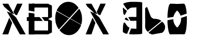 TTF: XBOX 360 Stripe Font