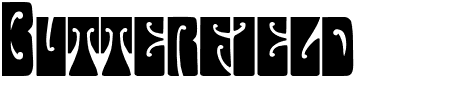 Font Butterfield: Mehr Infos & Zeichen Übersicht TTF: Butterfield Font