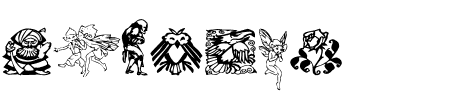Font Faerie™: Mehr Infos & Zeichen Übersicht TTF: Faerie™ Font