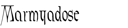 TTF: Marmyadose Schriftart