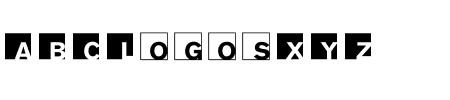 Schriftart ABCLogosXYZ: Mehr Infos & Vorschau Generator TTF: ABCLogosXYZ Schriftart