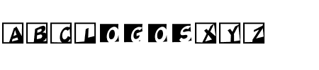 TTF: ABC Logos XYZ Crazy Schriftart