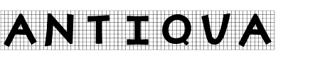 Schriftart Antiqua In Grid: Mehr Infos & Vorschau Generator TTF: Antiqua In Grid Schriftart