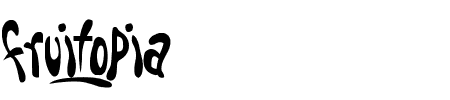 Schriftart Fruitopia: Mehr Infos & Zeichen Übersicht TTF: Fruitopia Schriftart