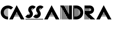 TTF: Cassandra Schriftart
