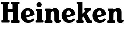TTF: Heineken Schriftart