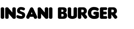 Schriftart Insani Burger: Mehr Infos & Zeichen Übersicht TTF: Insani Burger Schriftart