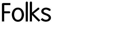 TTF: Folks  Schriftart