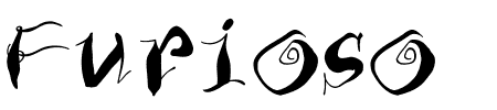 Schriftart Furioso: Mehr Infos & Vorschau Generator TTF: Furioso Schriftart