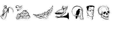 Font Halloween Two: Mehr Infos & Zeichen Übersicht TTF: Halloween Two Font