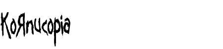 TTF: Kornucopia Schriftart