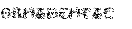 TTF: Ornamental Initial Schriftart