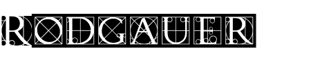 Schriftart Rodgauer One: Mehr Infos & Vorschau Generator TTF: Rodgauer One Schriftart