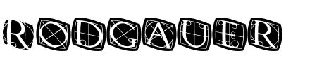 Schriftart Rodgauer 3Round: Mehr Infos & Vorschau Generator TTF: Rodgauer 3Round Schriftart