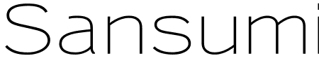 Schriftart Sansumi: Mehr Infos & Vorschau Generator TTF: Sansumi Schriftart