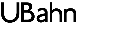Schriftart UBahn: Mehr Infos & Vorschau Generator TTF: UBahn Schriftart