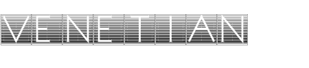 TTF: Venetian Blind Inverse Schriftart