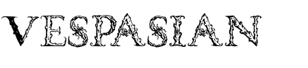 Schriftart Vespasian Caps: Mehr Infos & Vorschau Generator TTF: Vespasian Caps Schriftart