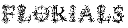 Schriftart Vespasians Florials: Mehr Infos & Vorschau Generator TTF: Vespasians Florials Schriftart