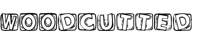 Schriftart Woodcutted Caps: Mehr Infos & Vorschau Generator TTF: Woodcutted Caps Schriftart