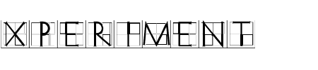 TTF: XperimentypoThree Crazy Font