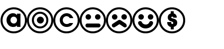 Font Bullet Balls AOE: Mehr Infos & Zeichen Übersicht TTF: Bullet Balls AOE Font