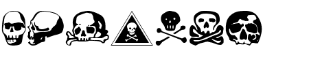 Schriftart SkullBearer AOE: Mehr Infos & Zeichen Übersicht TTF: SkullBearer AOE Schriftart