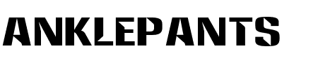 Schrift Anklepants: Mehr Infos & Zeichen Übersicht TTF: Anklepants Schrift