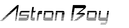 Font Astron Boy Video: Mehr Infos & Zeichen Übersicht TTF: Astron Boy Video Font