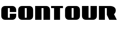 TTF: Contour Generator Schriftart