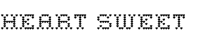 Schriftart Heart Sweet Heart: Mehr Infos & Zeichen Übersicht TTF: Heart Sweet Heart Schriftart