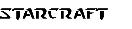 TTF: Starcraft Font