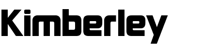 Font Kimberley: Mehr Infos & Zeichen Übersicht TTF: Kimberley Font