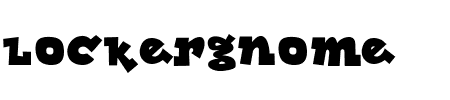 Schriftart Lockergnome: Mehr Infos & Vorschau Generator TTF: Lockergnome Schriftart