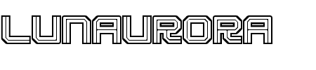 Font Lunaurora: Mehr Infos & Zeichen Übersicht TTF: Lunaurora Font